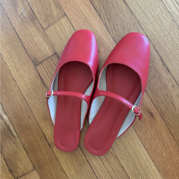 Banana Republic Red Women's Mules - Picture 1 of 5